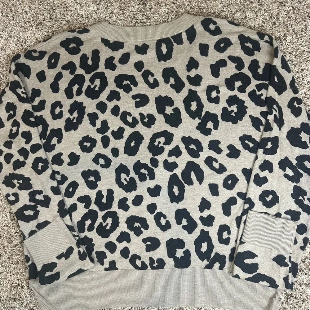 Sanctuary Tan and Black Leopard Cardigan‎